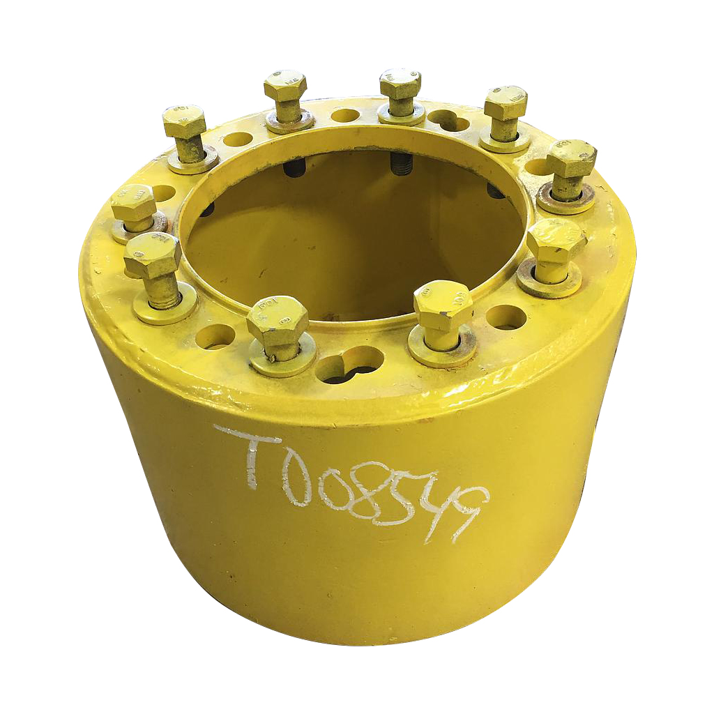 10-Hole 12"L FWD Spacer, John Deere Yellow