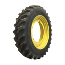 480/80R46 Goodyear Farm UltraTorque Plus Radial R-1 on John Deere Yellow 12-Hole Stub Disc 80%