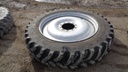 380/85R46 Goodyear Farm Dyna Torque Radial R-1 on Case IH Silver Mist 10-Hole Bubble Disc 75%