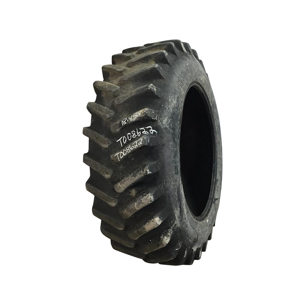 18.4/-38 Firestone Super All Traction 23 R-1, D (8 Ply) 60%