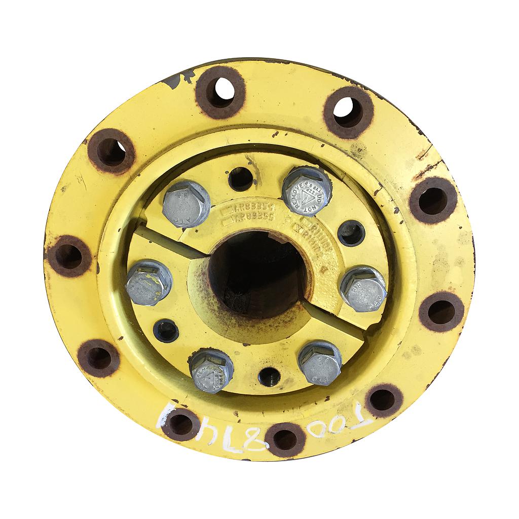 10-Hole Wedg-Lok OE Style, 3.625" (92.075mm) axle, John Deere Yellow