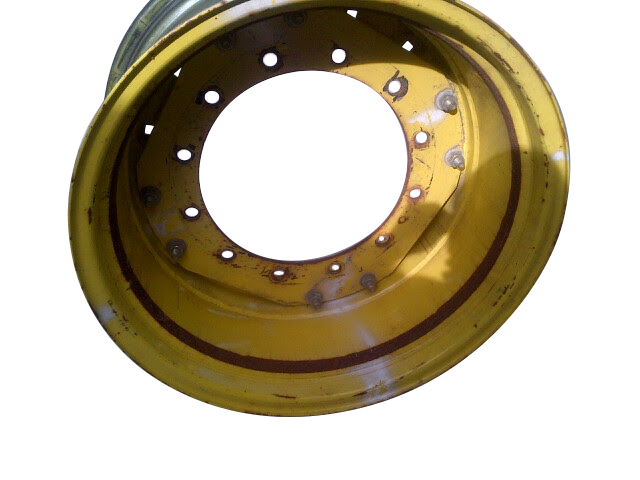 12-Hole Waffle Wheel (Groups of 2 bolts) Center for 26" Rim, John Deere Yellow