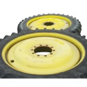 10"W x 46"D, John Deere Yellow 10-Hole Bubble Disc