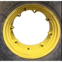 15"W x 30"D, John Deere Yellow 8-Hole Rim with Clamp/Loop Style
