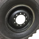 9"W x 24"D, Black 10-Hole OTR Wheel/3-piece