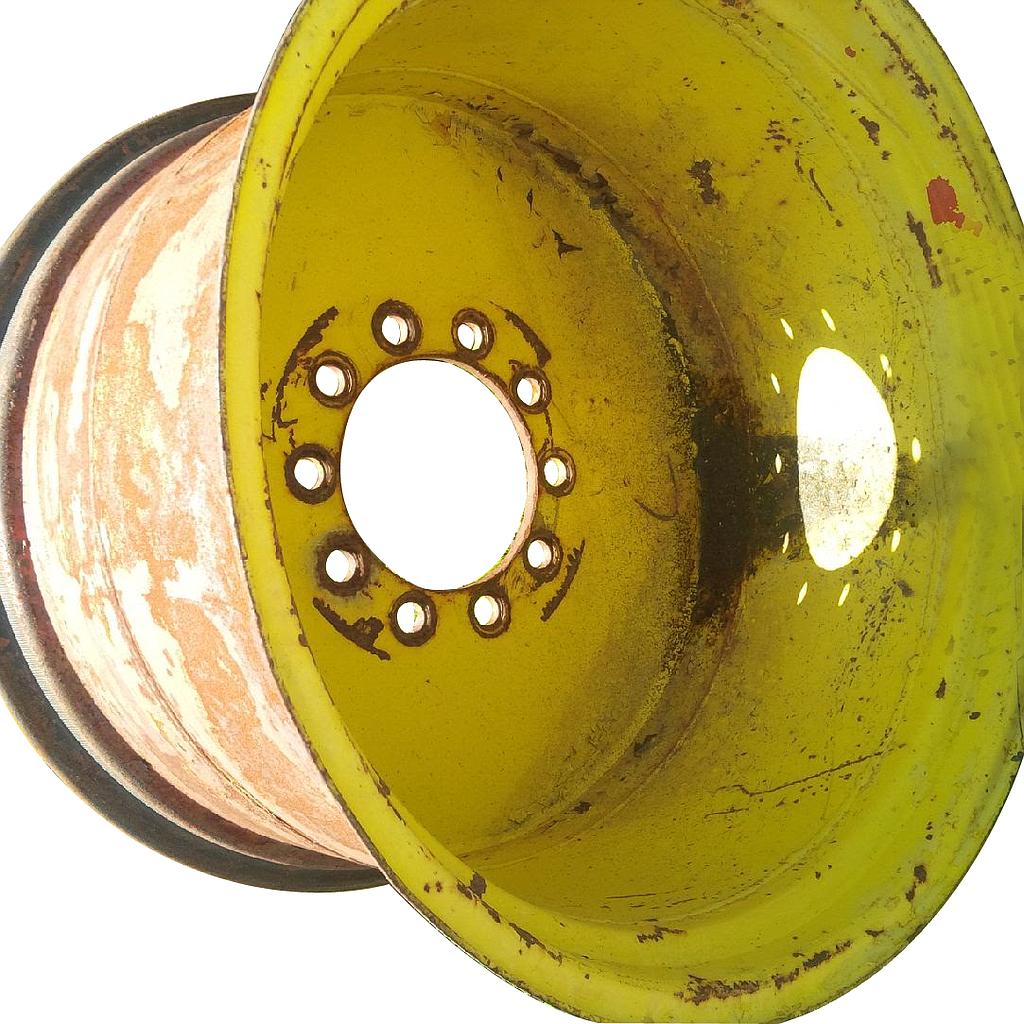 20"W x 30"D, John Deere Yellow 10-Hole Flat Plate