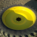 10"W x 50"D, John Deere Yellow 8-Hole Spun Disc