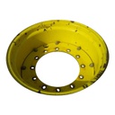 12-Hole Rim with Clamp/Loop Style Center for 26" Rim, John Deere Yellow