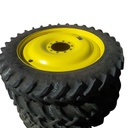 10"W x 46"D, John Deere Yellow 10-Hole Bubble Disc