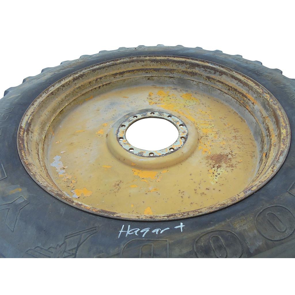 13"W x 46"D, New Holland Yellow 10-Hole Formed Plate