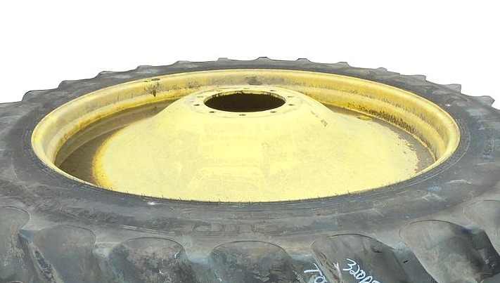 10"W x 54"D, John Deere Yellow 10-Hole Spun Disc