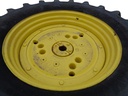 0-Hole Stub Disc Center for 38" - 54" Rim, John Deere Yellow