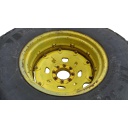 8-Hole Double Bevel Ag Center for 26" Rim, John Deere Yellow