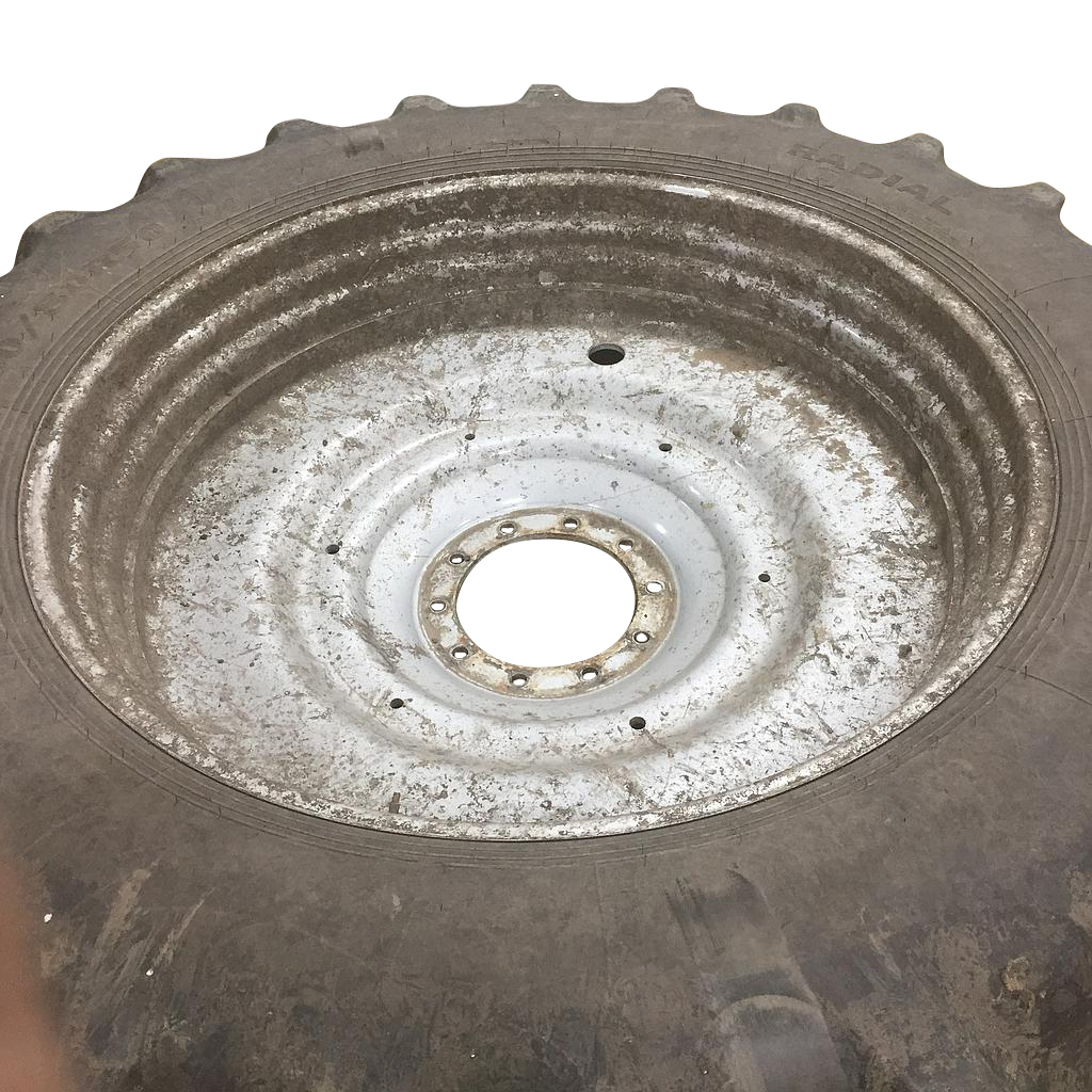 15"W x 50"D, Case IH Silver Mist 10-Hole Formed Plate