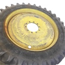 13"W x 46"D, John Deere Yellow 10-Hole Bubble Disc