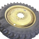 13"W x 46"D, John Deere Yellow 10-Hole Bubble Disc