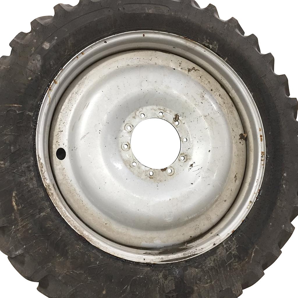 12"W x 46"D, Case IH Silver Mist 10-Hole Bubble Disc