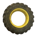 18"W x 38"D, John Deere Yellow 0-Hole Double Bevel 38" Cast