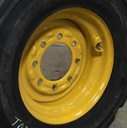 8.25"W x 16.5"D, Industrial Yellow  8-Hole Skid Steer