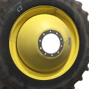 18"W x 42"D, John Deere Yellow 10-Hole Dolly Dual
