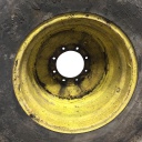 20"W x 26"D, John Deere Yellow 8-Hole Formed Plate