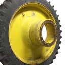 10"W x 54"D, John Deere Yellow 16-Hole Spun Disc Sprayer