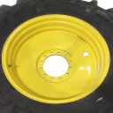 18"W x 38"D, John Deere Yellow 12-Hole Formed Plate Sprayer