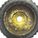 12"W x 54"D Stub Disc Rim with 10-Hole Center, John Deere Yellow