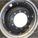 10-Hole Rim with Clamp/Loop Style Center for 28" Rim, Black