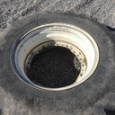 16.9/R30 Goodyear Farm Dyna Torque Radial R-1 on White 8-Hole Waffle Wheel (Groups of 2 bolts) 40%