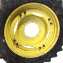 10"W x 34"D Stub Disc (groups of 2 bolts) Rim with 10-Hole Center, John Deere Yellow