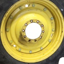 10-Hole Waffle Wheel (Groups of 3 bolts) Center for 38" - 54" Rim, John Deere Yellow