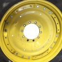 10-Hole Waffle Wheel (Groups of 3 bolts) Center for 38" - 54" Rim, John Deere Yellow