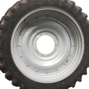 10"W x 46"D Stub Disc Rim with 12-Hole Center, Agco Corp Gray