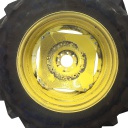 15"W x 38"D Stub Disc (groups of 2 bolts) Rim with 8-Hole Center, John Deere Yellow