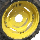 7"W x 32"D Stub Disc (groups of 2 bolts) Rim with 8-Hole Center, John Deere Yellow