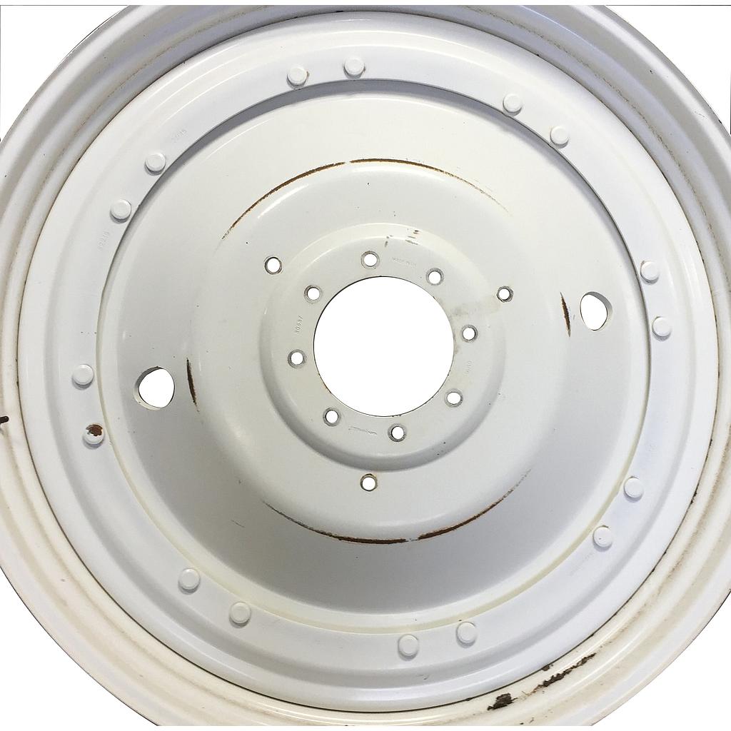 8-Hole Stub Disc (groups of 2 bolts) Center for 38" - 54" Rim, New Holland White