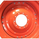 10-Hole Waffle Wheel (Groups of 3 bolts) Center for 38" - 54" Rim, Kubota Orange