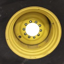 30"W x 32"D, John Deere Yellow 10-Hole Formed Plate