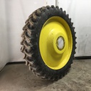 380/90R54 Firestone Radial 9000 R-1W on John Deere Yellow 10-Hole Spun Disc 80%