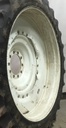 10"W x 54"D Waffle Wheel (Groups of 3 bolts) Rim with 10-Hole Center, New Holland White