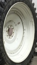 12"W x 50"D Stub Disc (groups of 2 bolts) Rim with 8-Hole Center, New Holland White