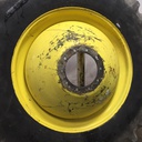 20.8/R42 Firestone Radial All Traction 23 R-1 on John Deere Yellow 10-Hole Dolly Dual 40%
