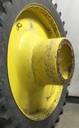 10"W x 54"D, John Deere Yellow 16-Hole Spun Disc Sprayer