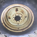 12"W x 26"D, Case IH Silver Mist 8-Hole Stamped Plate