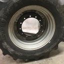 480/70R30 Goodyear Farm DT810 Super Traction R-1W on Case IH Silver Mist 8-Hole Waffle Wheel (Groups of 2 bolts) 40%