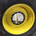 IF 580/80R34 Firestone Radial All Traction DT R-1W on John Deere Yellow 12-Hole Formed Plate 99%