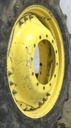 10"W x 34"D Waffle Wheel (Groups of 3 bolts) Rim with 12-Hole Center, John Deere Yellow