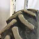 480/70R30 Firestone Radial All Traction DT R-1W on Case IH Silver Mist 10-Hole Formed Plate 90%