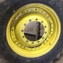 480/70R34 Firestone Radial 9000 R-1W on John Deere Yellow 12-Hole Waffle Wheel (Groups of 3 bolts) 60%